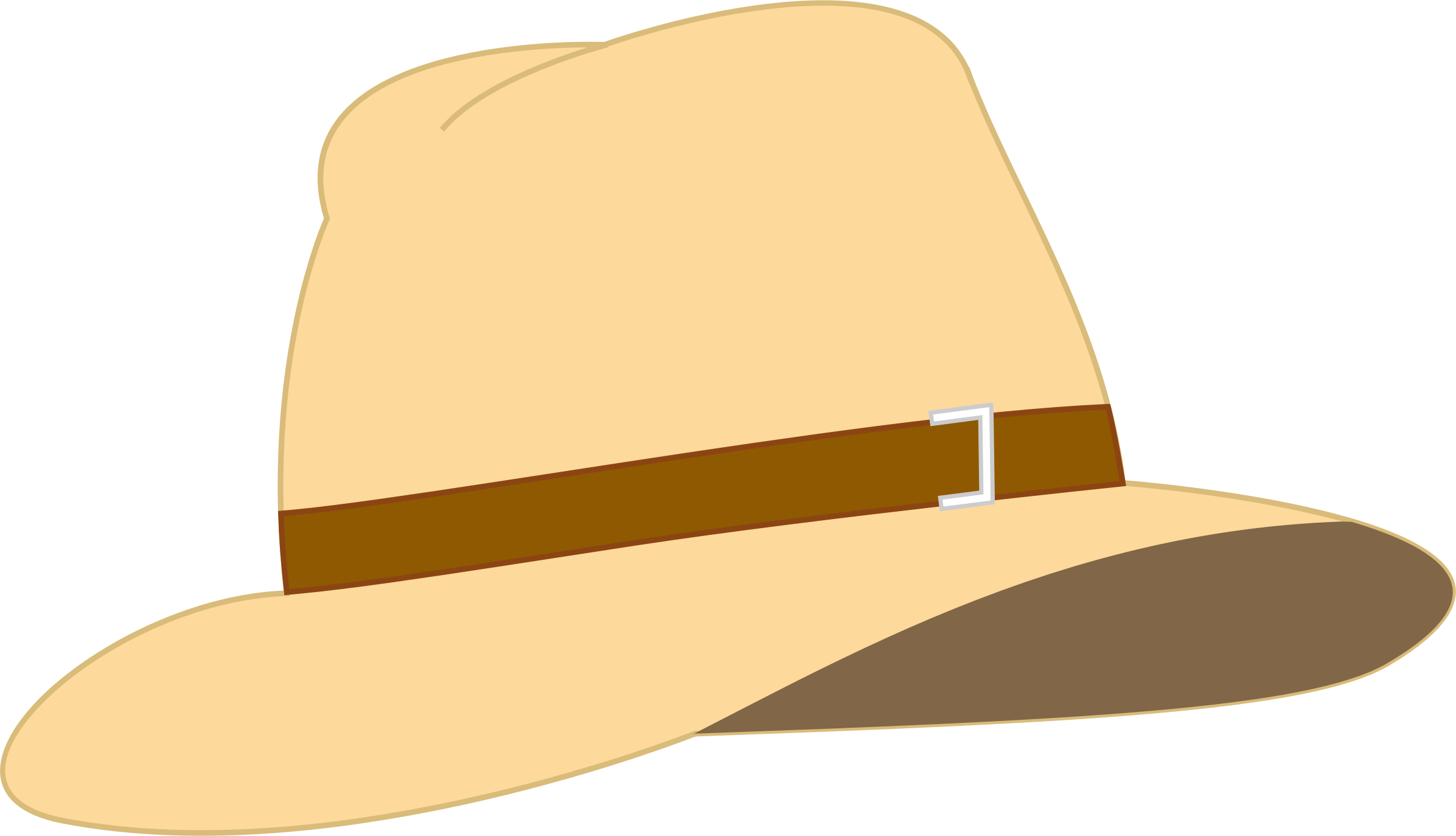 Fedora Clip Art Clipart   Fedora Hat 02