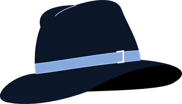 Fedora Hat Clip Art At Clker Com   Vector Clip Art Online Royalty    