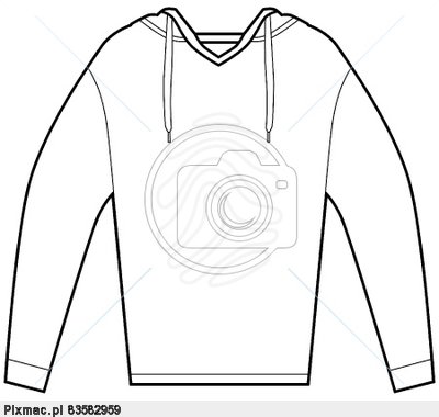 Koszula Z Kapturem Pullover   Vector Clip Art  3986657   Pixmac