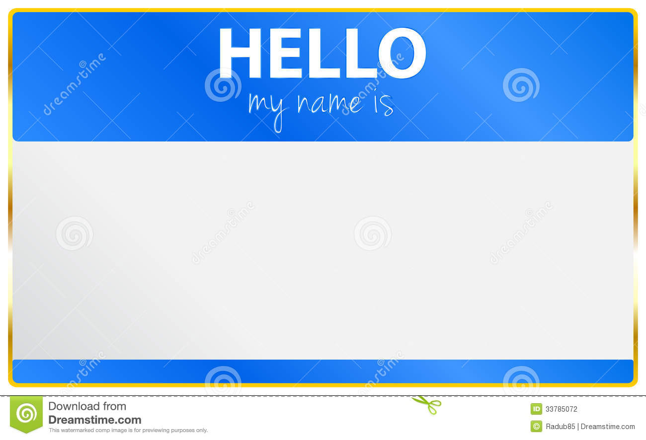My Name Is Clip Art Displaying 16 Images For Hello My Name Is Clip Art