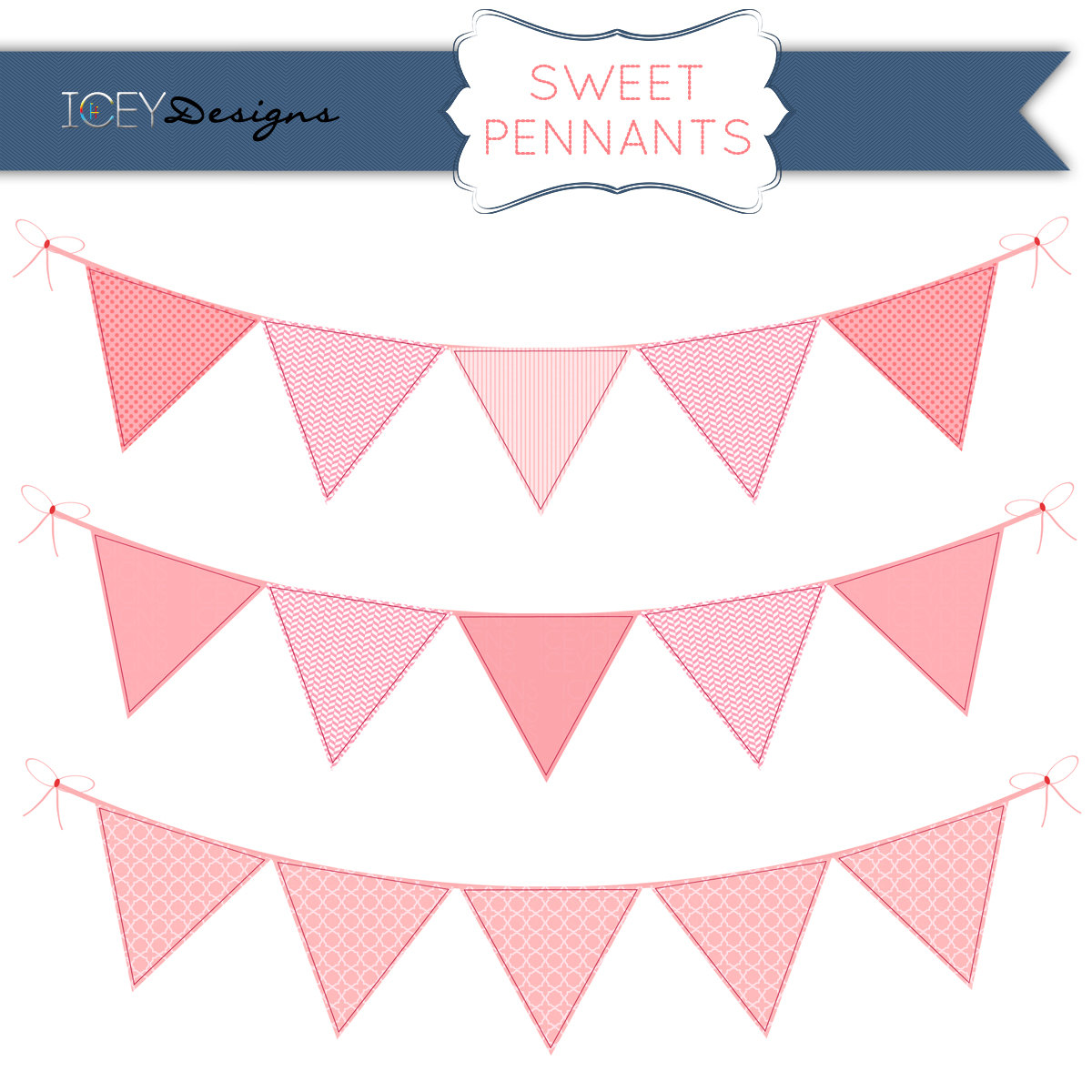 Pennant Banner Clip Art Images   Pictures   Becuo
