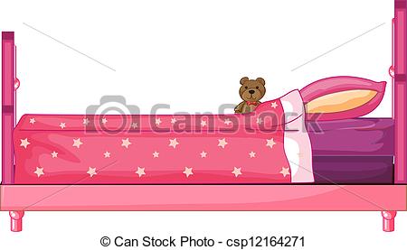 Pink Bed Clip Art Pink Bunk Beds Clip Art   Multidao