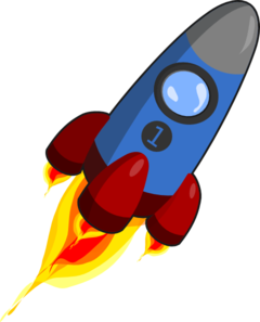 Rocket Clip Art At Clker Com   Vector Clip Art Online Royalty Free    