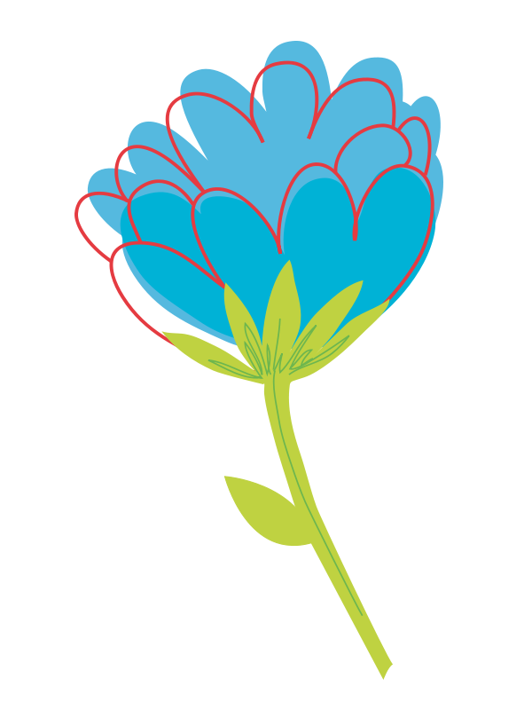 Single Flower Clip Art   Clipart Best