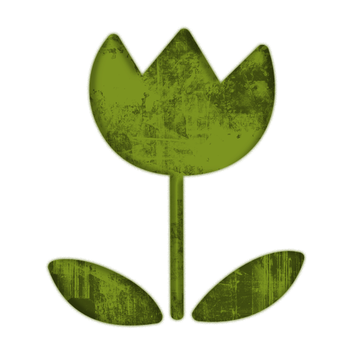 Single Tulip Green Flower Clipart   Free Clip Art Images