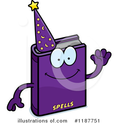 Spell Book Clipart  1187751 By Cory Thoman   Royalty Free  Rf  Stock    
