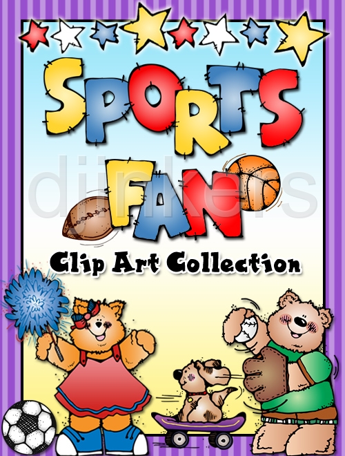 Sports Fan Clip Art Collection Download