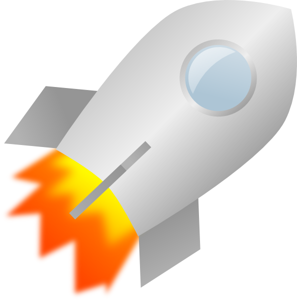 Toy Rocket Clip Art At Clker Com   Vector Clip Art Online Royalty