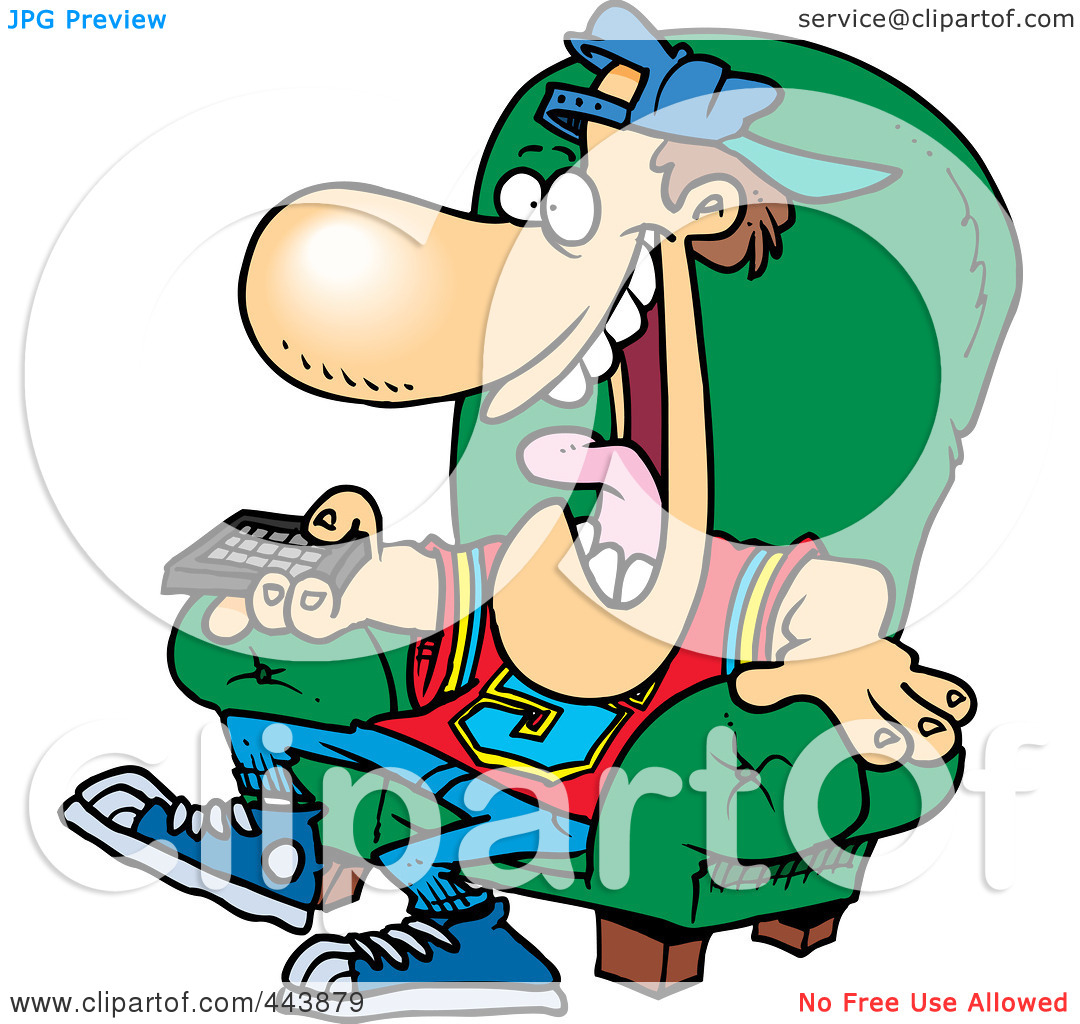 Viewing Gallery For   Sports Fans Clipart