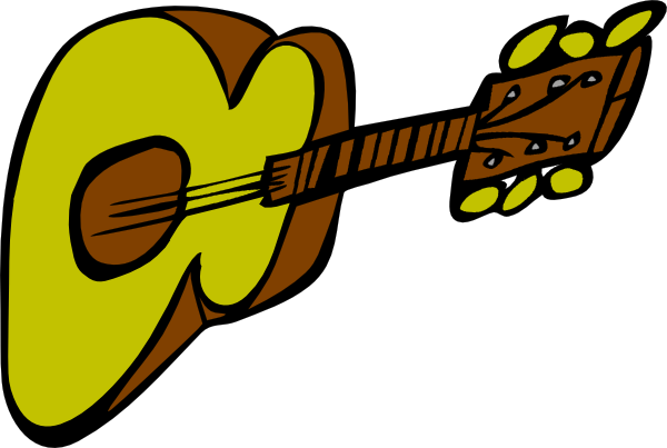 Acoustic Guitar Clip Art At Clker Com   Vector Clip Art Online    