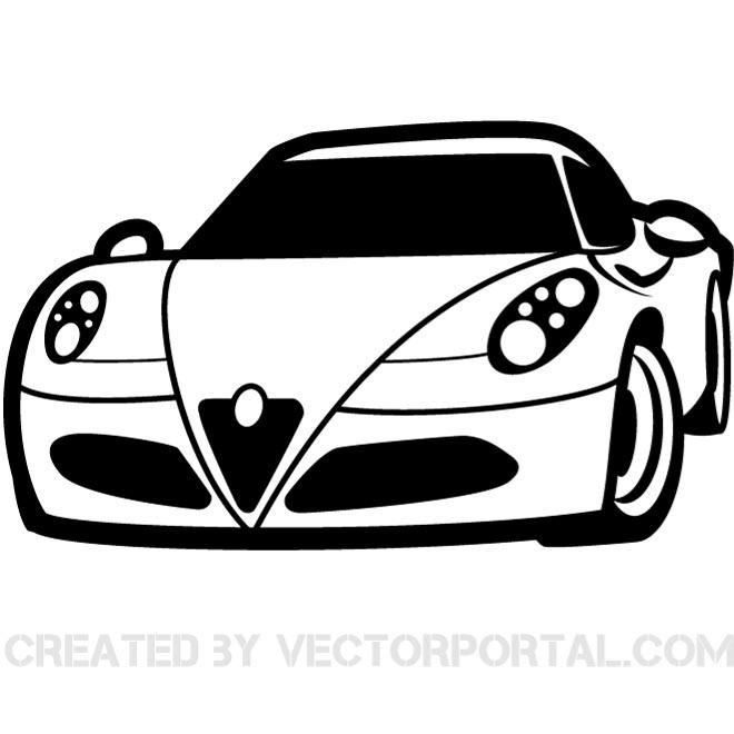 Car Clipart Front View   Clipart Panda   Free Clipart Images