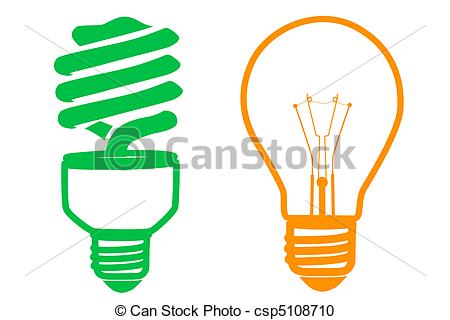 Cfl Light Bulb Clip Art   Clipart Panda   Free Clipart Images