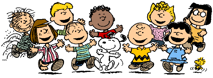 Charlie Brown Characters Clip Art