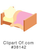 Clipart Pink Bed Bed