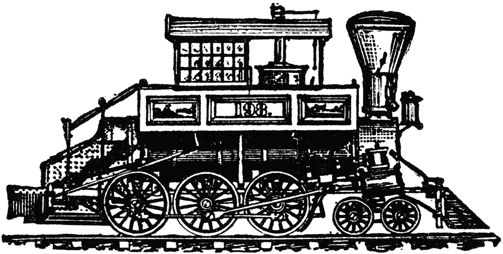 Early Locomotive   Clipart Etc
