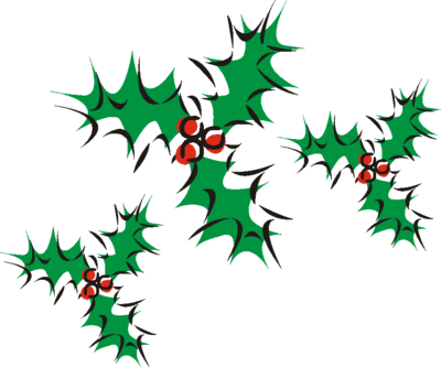 Free Christmas Clip Art Holly   Clipart Panda   Free Clipart Images
