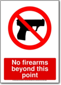 Free Printable No Guns Allowed Signs
