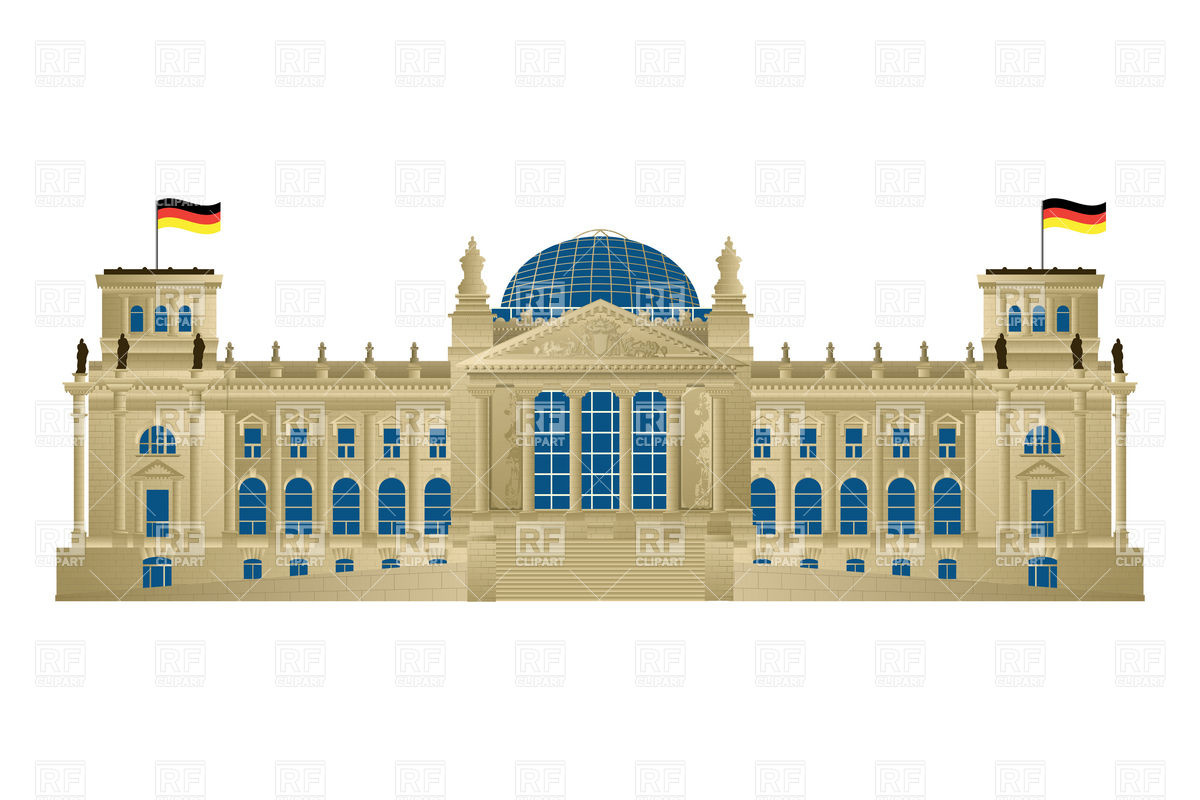Government Building Clip Art Reichstag Building Of