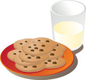 Milk And Cookies Stock Illustrations   Gograph