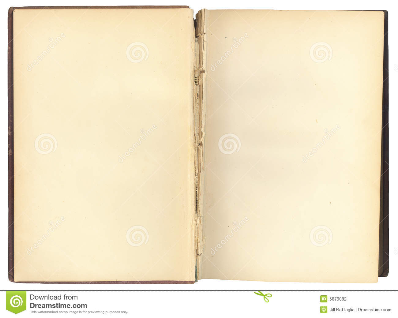 Open Vintage Book Stock Photography   Image  5879082