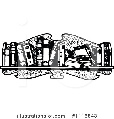 Royalty Free  Rf  Open Book Clipart Illustration By Seamartini
