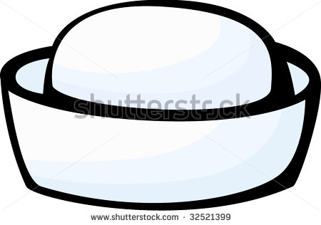 Sailor Cap Clip Art Sailor Hat   Stock Vector