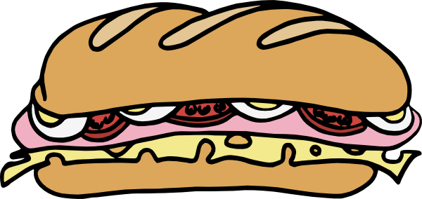 Sandwich Clip Art At Clker Com   Vector Clip Art Online Royalty Free