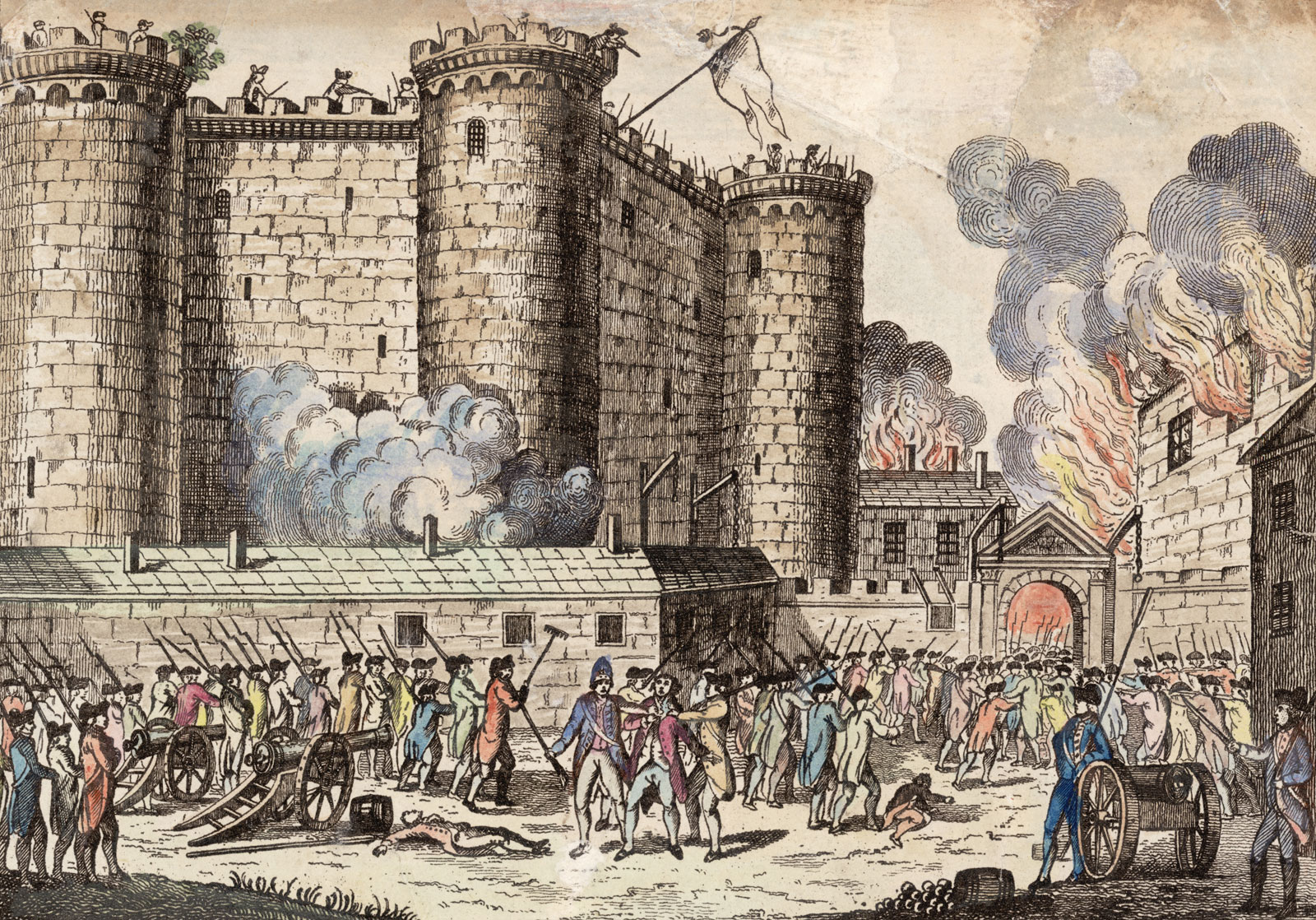 Siglos Curiosos   Cientos De Prisioneros En La Bastilla    