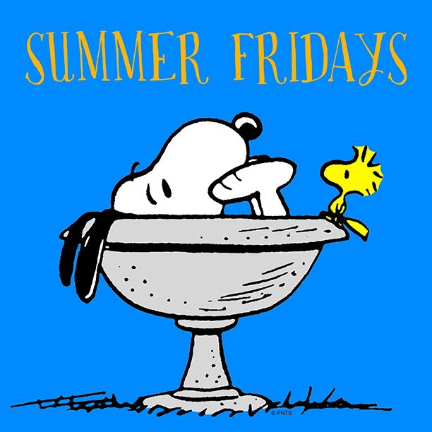 Summer Fridays    Snoopy And Charlie Brown   Pinterest