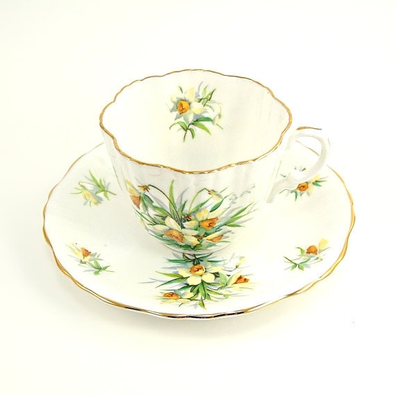 Vintage Tea Cup And Saucer Hammersley From Chatsworthvintage On