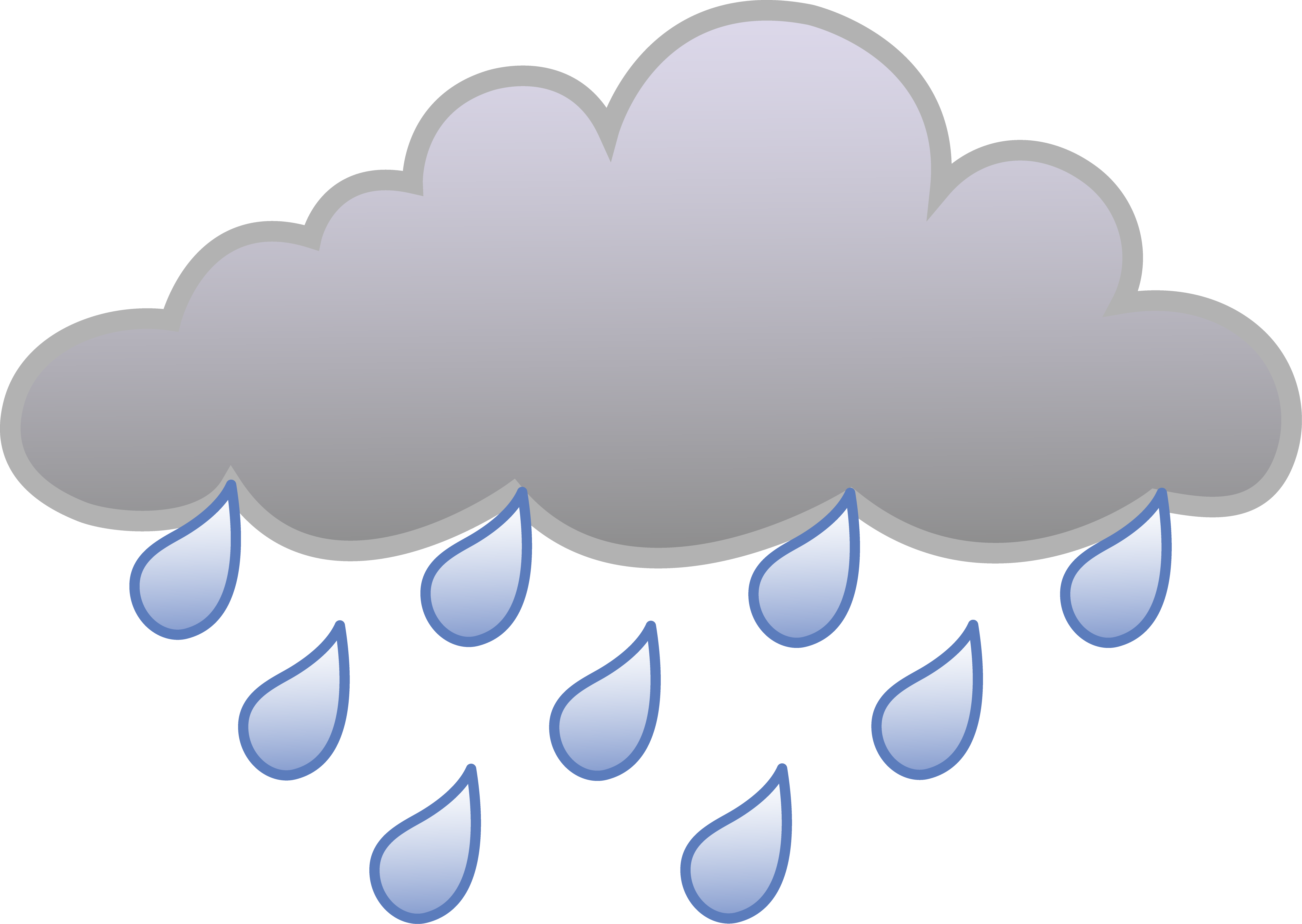28 Cartoon Clouds And Rain Free Cliparts That You Can Download To You    