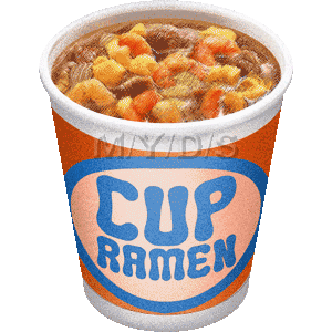 Cup Ramen Cup Noodles Clipart   Free Clip Art