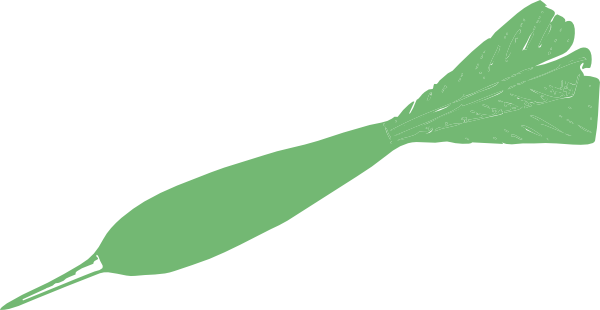 Green Dart Clip Art At Clker Com   Vector Clip Art Online Royalty