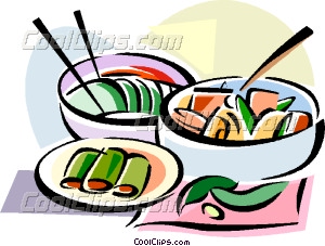 Korean Cuisine Kimchi Vector Clip Art