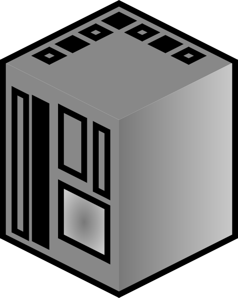 Mainframe Server Computer Clip Art At Clker Com   Vector Clip Art