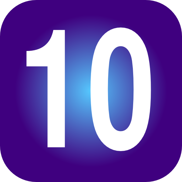 Number 10 Clip Art   Symbols   Download Vector Clip Art Online