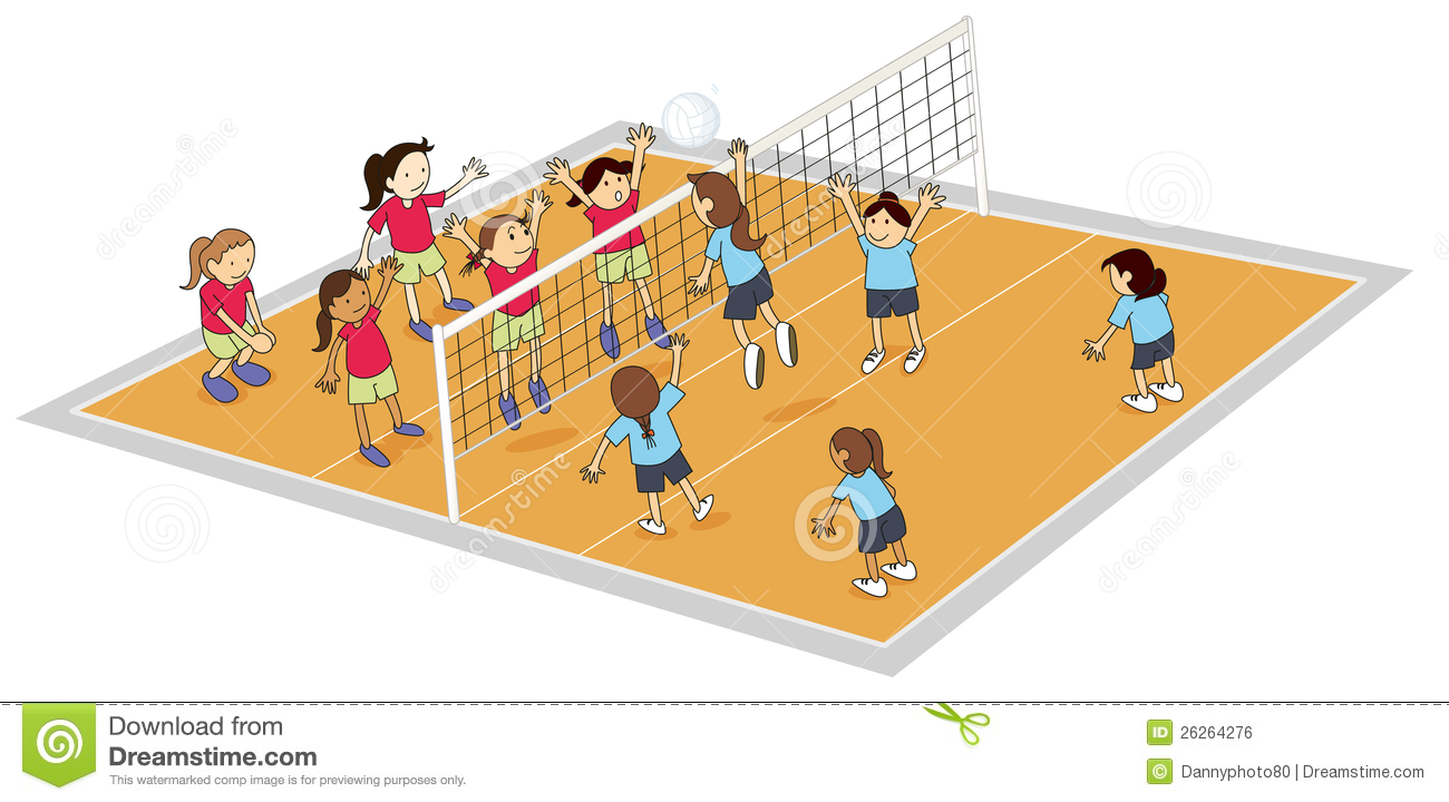 Showing Gallery For Volleyball Court Clipart