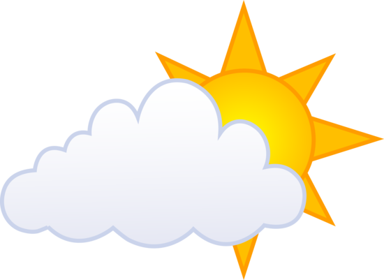 Sun And Clouds Clipart   Clipart Best