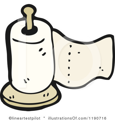 Towel Clipart Royalty Free Paper Towels Clipart Illustration 1190716