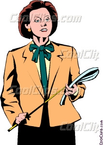 Woman Executive Vector Clip Art
