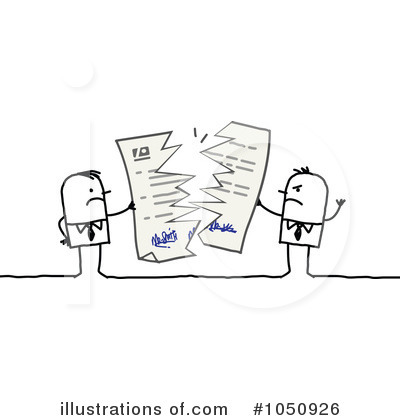 Contract Clipart  1050926   Illustration By Nl Shop