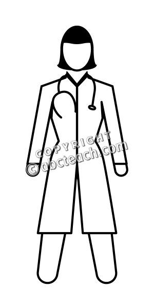 Doctor Clipart Black And White   Clipart Panda   Free Clipart Images