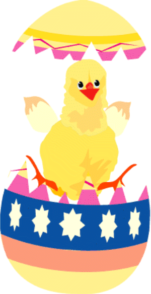     Easter Clip Art   Free Clipart Of Easter Eggs Bunny Chicks   More
