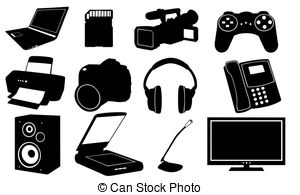 Electronics Stock Illustration Images  115334 Electronics