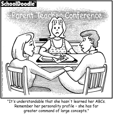 Parent Teacher Conference Clipart Awkward Conference
