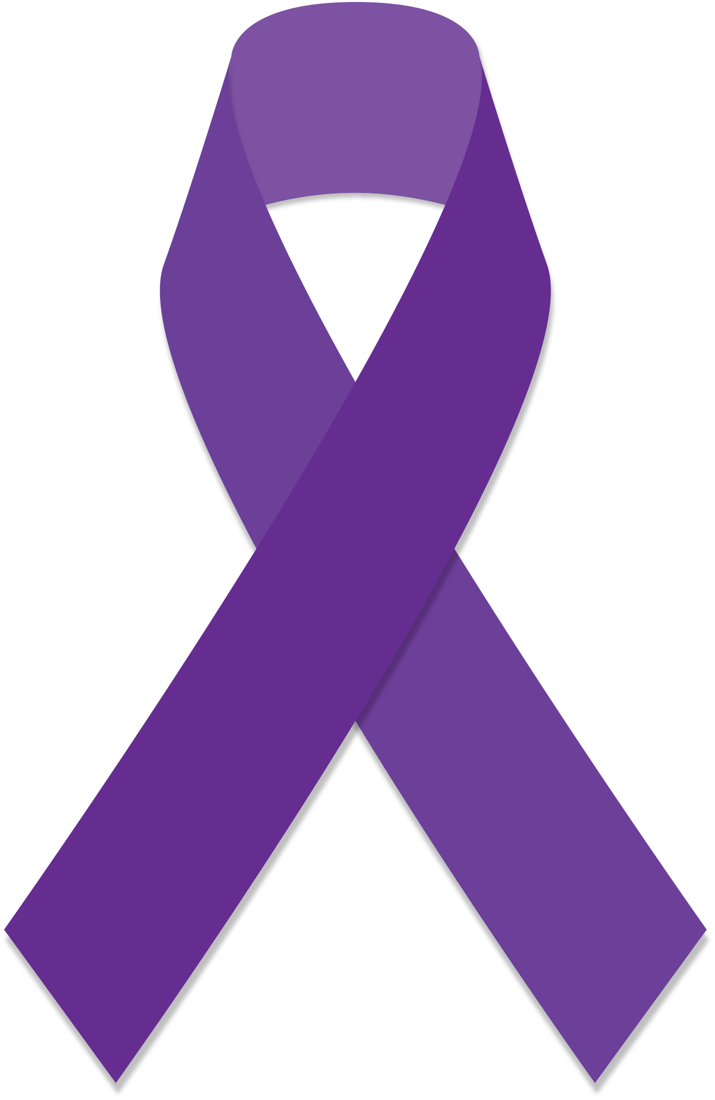Purple Cancer Ribbon Clip Art   Cliparts Co