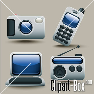 Related Electronics Cliparts