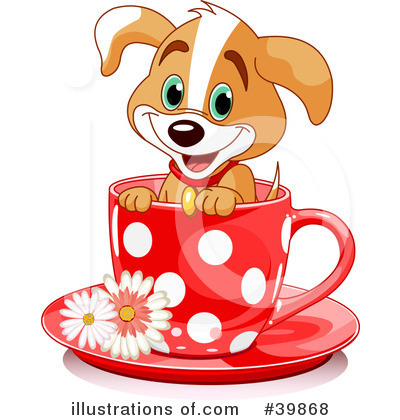 Royalty Free Rf Puppy Illustration By Pushkin Stock Sample Clipart
