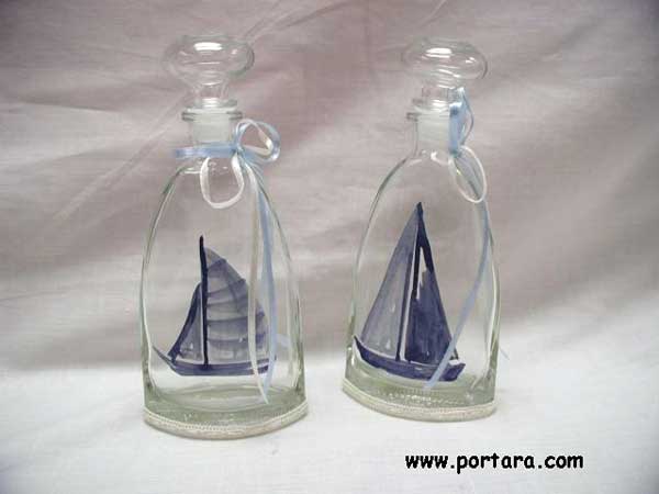 The Boat Holy Water   Baptism Anointing Oil Bottle With Soap