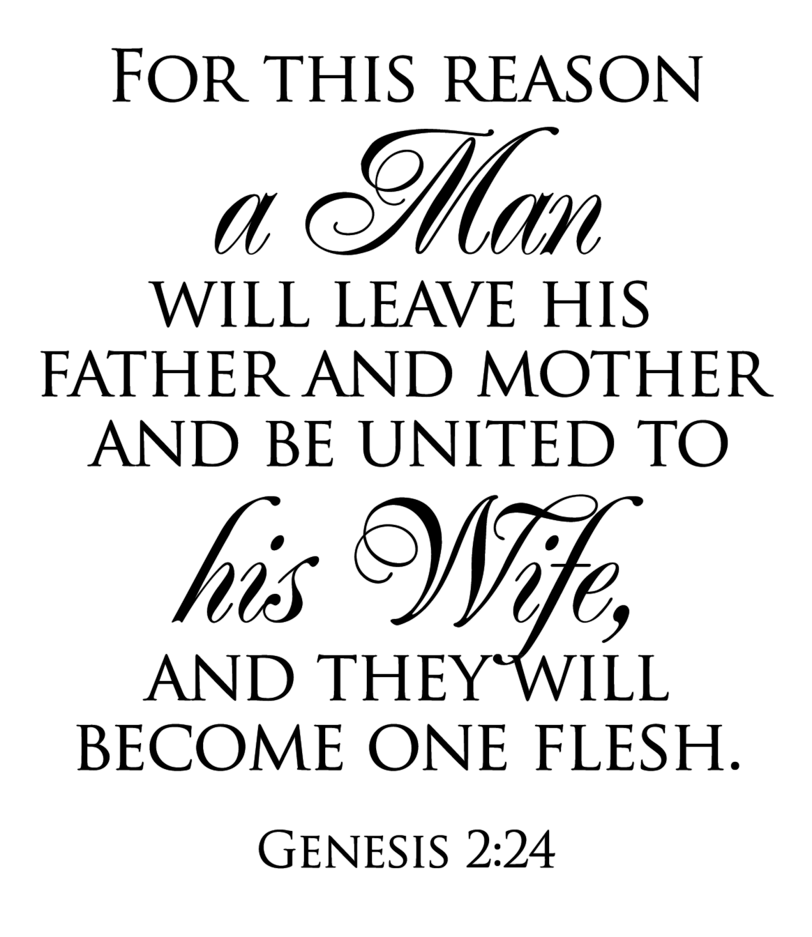 This Wedding Bible Verse Is Available In Jpg Format  Png Format Black